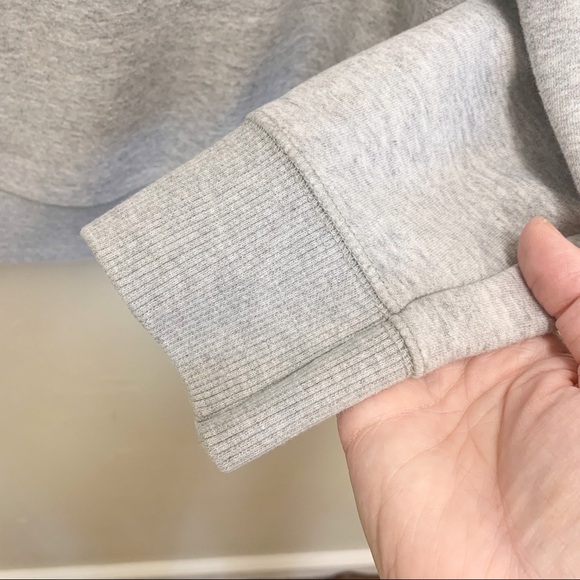 Initial Women's ARMY Sweatshirt Heather Grey - Picture 6 of 9